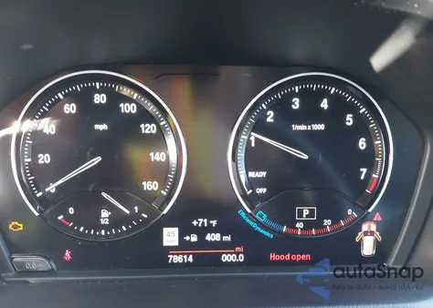 2021 BMW X1 xDrive28I из США, поврежденный, VIN WBXJG9C01M3M42972